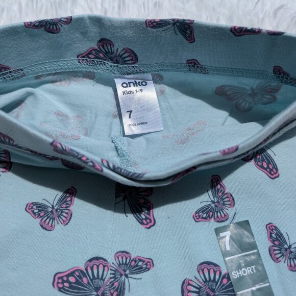 ANKO Kids – Magical Blue Butterflies Prints for Whimsical Style Comfortable NWT - Picture 5 of 7